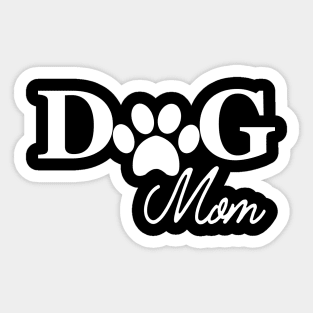 Dog Mom Sticker